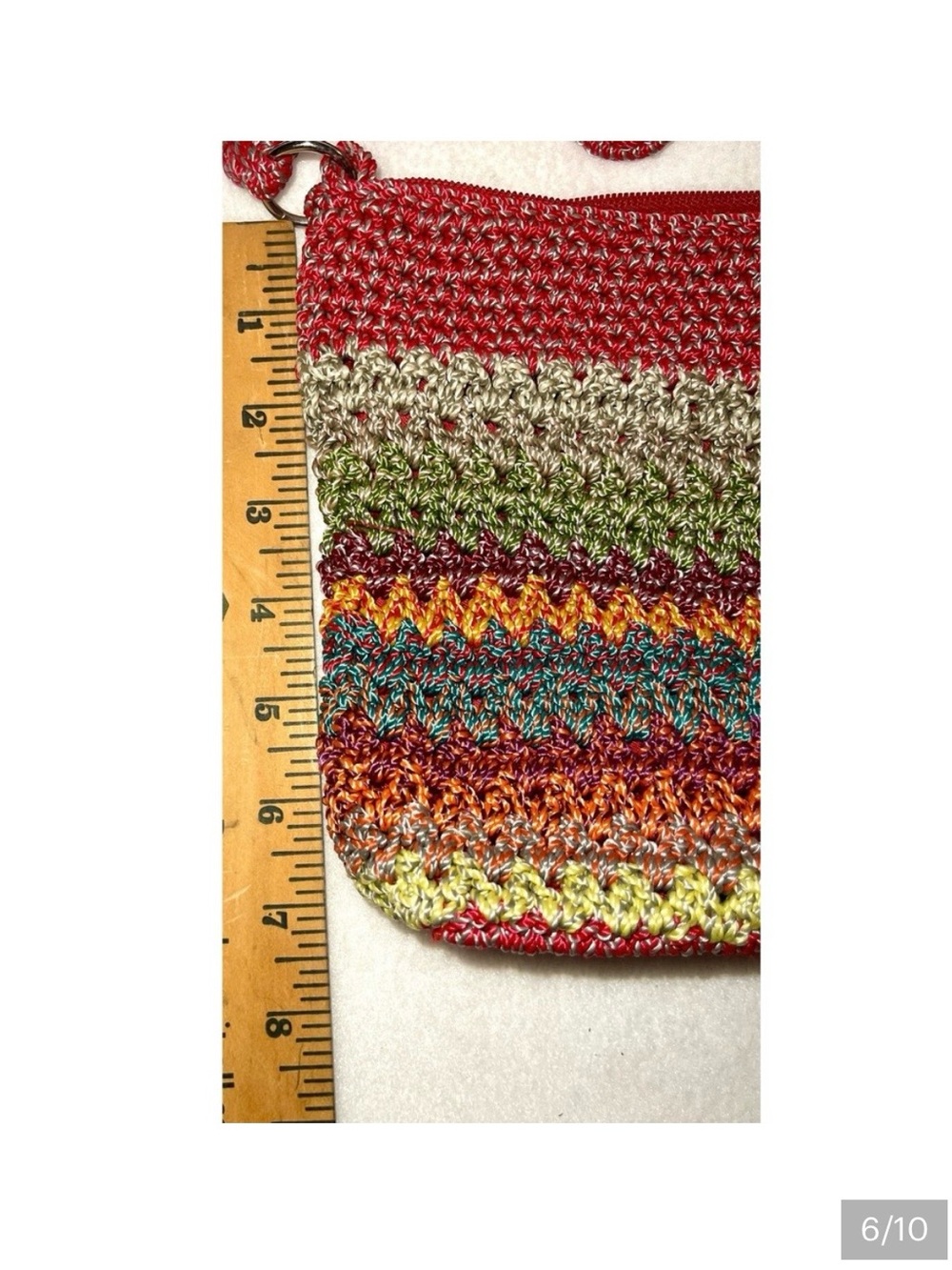 The Sak crossbody peace sign woven bag - Picture 4 of 4